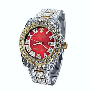 ساعت مچی عقربه‌ای مردانه رولکس مدل فول نگین R