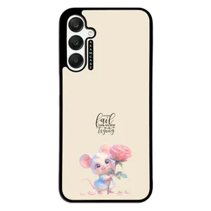 AKAM AMC-WSGA25-ANIMALS QOUTES-14 Cover For Samsung Galaxy A25