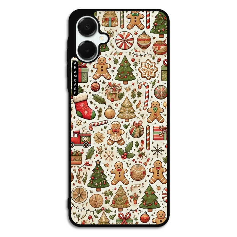 کاور آکام مدل AMC-WSGA06-CHRISTMAS-21 مناسب برای گوشی موبایل سامسونگ Galaxy A06