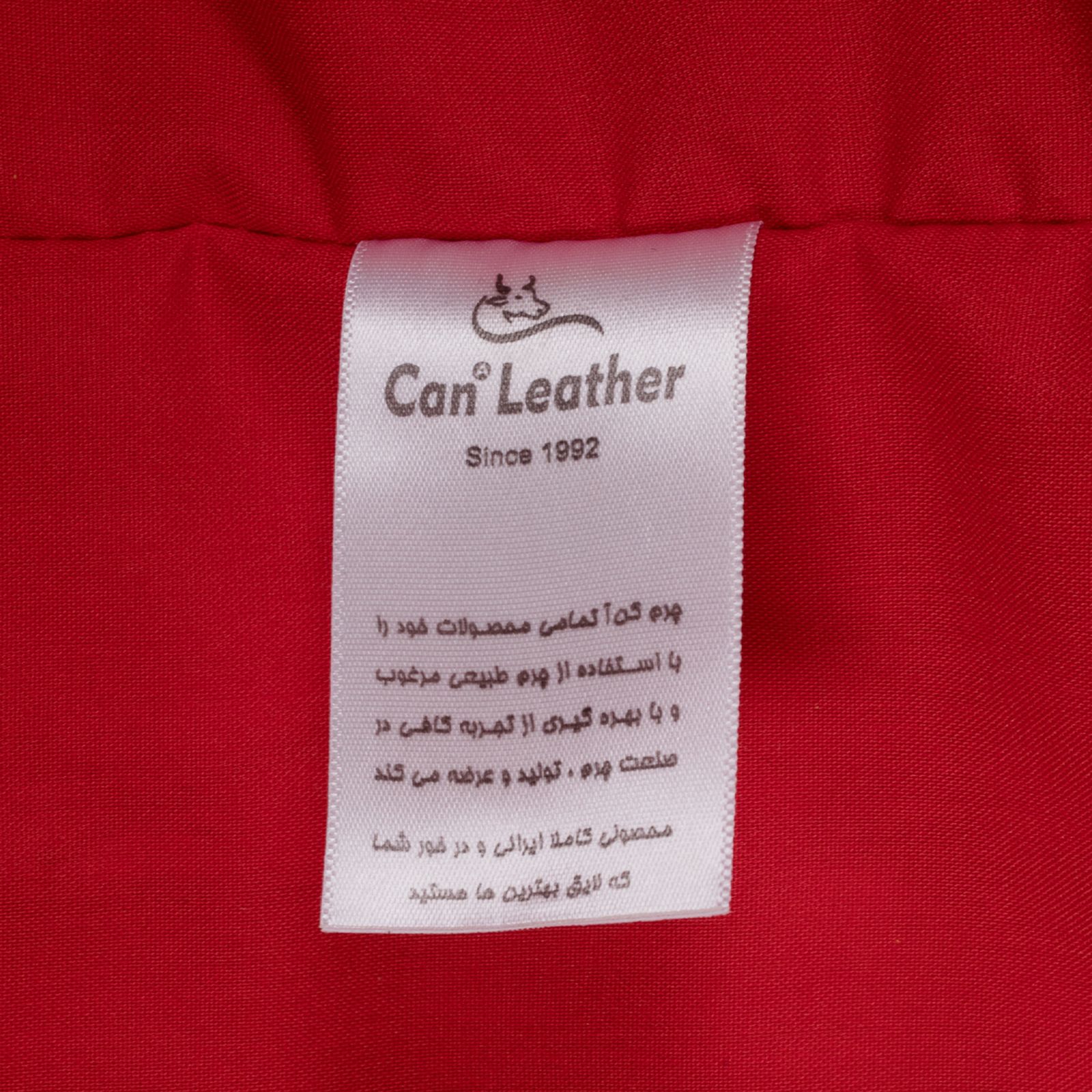 کت چرم مردانه چرم کن ا مدل Q-820 -  - 7