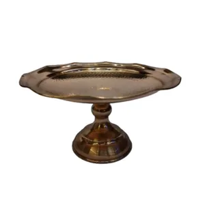 شیرینی خوری مسی مدل چکش کاری کد 1009