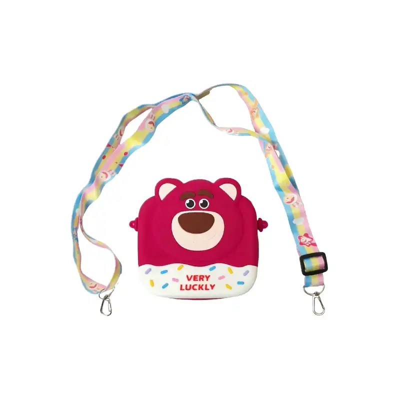 کیف رودوشی بچگانه مدل سیلیکونی طرح تدی کد 12546