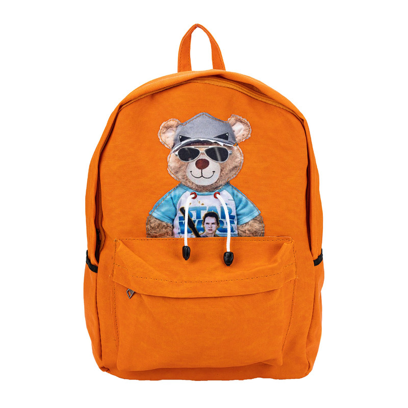 کوله پشتی مدل Bear کد 122155 رنگ نارنجی