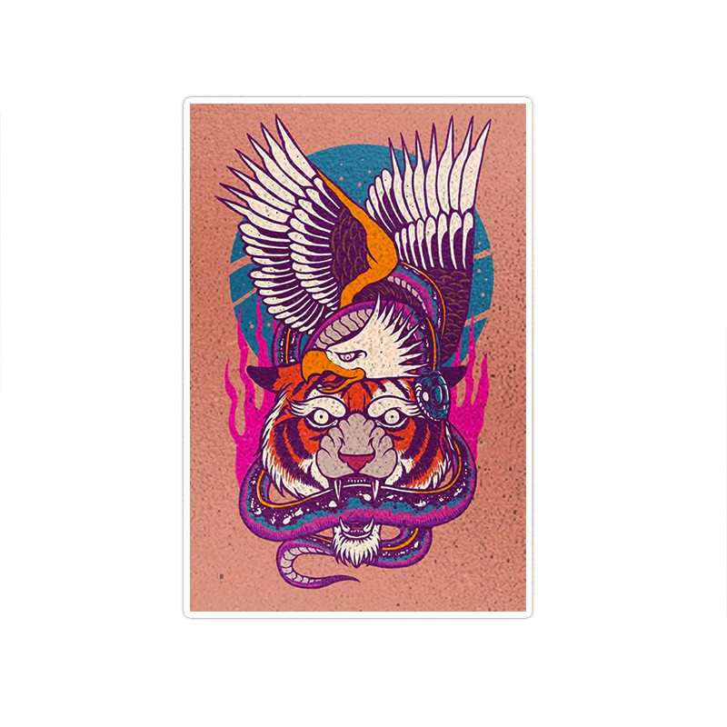 استیکر تزئینی موبایل و تبلت ماسا دیزاین طرح عقاب مدل SN025