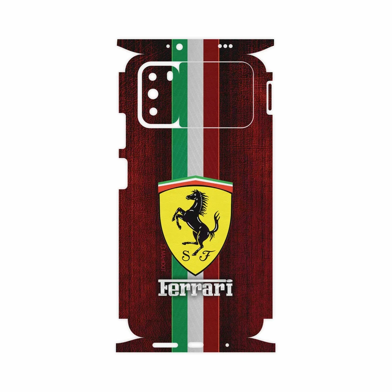 برچسب پوششی ماهوت مدل Ferrari-FullSkin مناسب برای گوشی موبایل شیائومی Poco M3