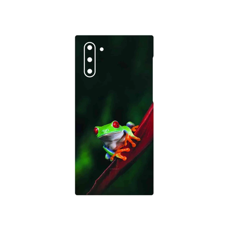 برچسب پوششی ماهوت مدل Frog مناسب برای گوشی موبایل سامسونگ Galaxy Note 10