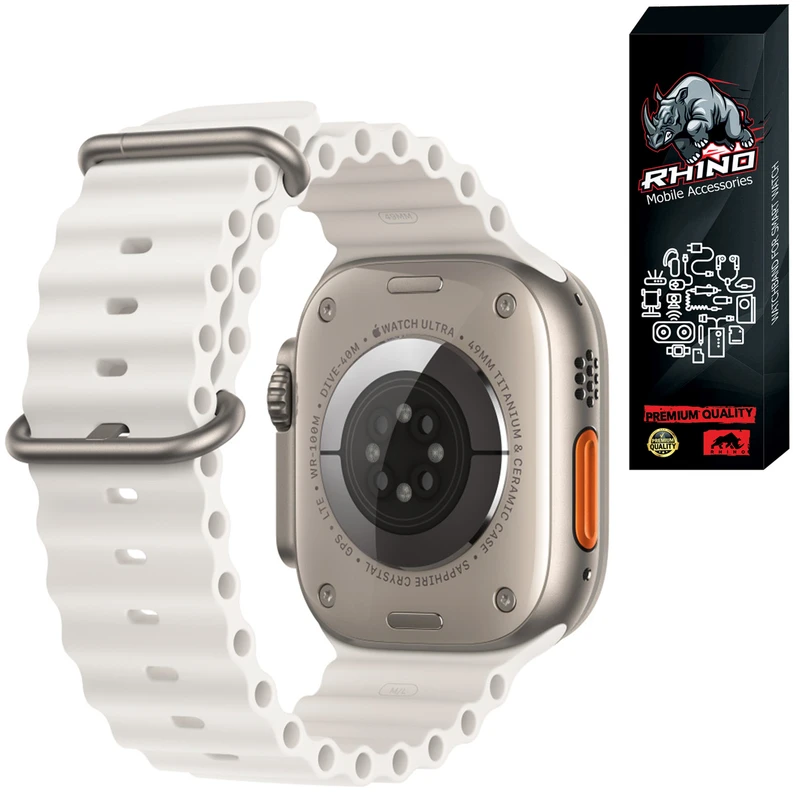 بند راینو مدل Ocean مناسب برای اپل واچ سری 3 42 / 44 میلی متری