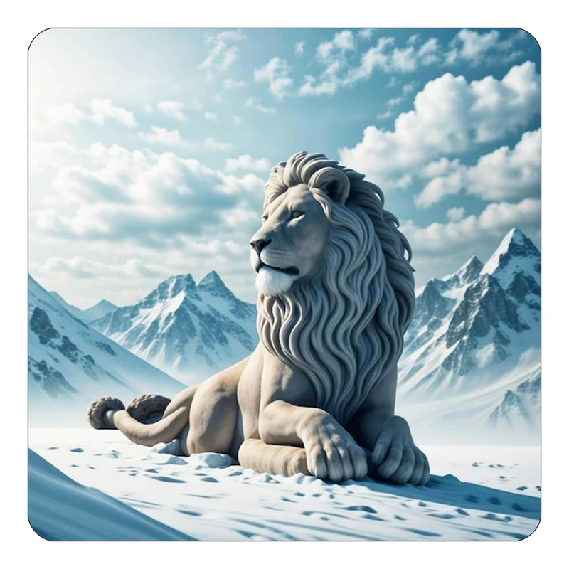 مگنت کاکتی طرح شیر مدل mp24197