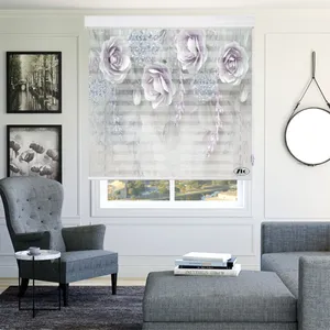 پرده زبرا زیو مدل 3D-1069 سایز 100x150 سانتی متر