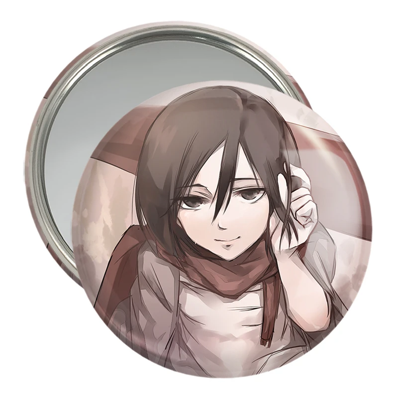 آینه جیبی خندالو مدل میکاسا اکرمن انیمه اتک آن تایتان Attack on Titan  کد 18600