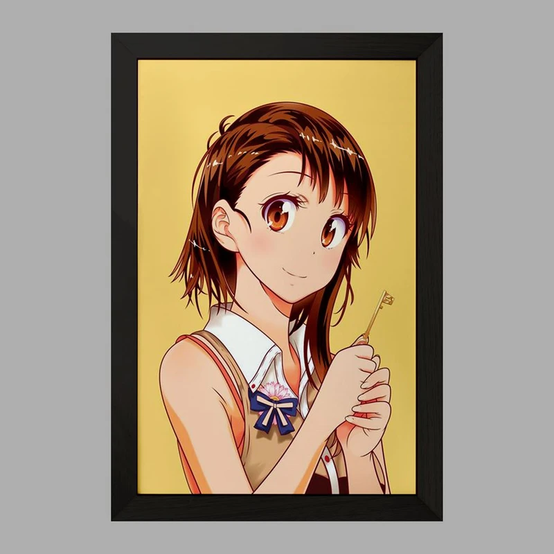 تابلو خندالو مدل اونودرا انیمه عشق دروغین  کد 17129