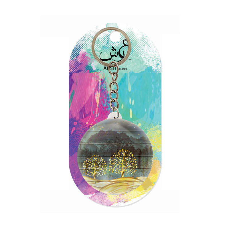 جاکلیدی عرش مدل فانتزی هنری کد Asj1388