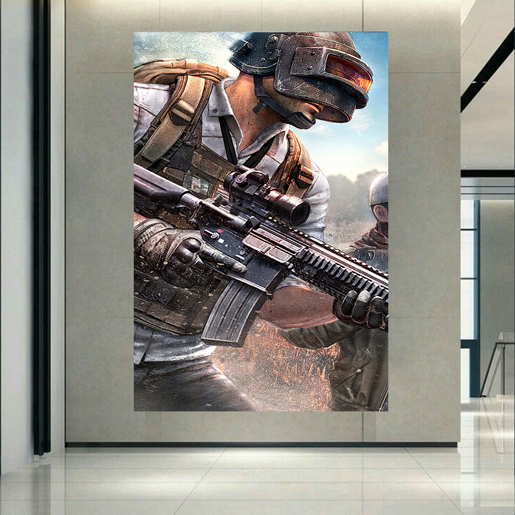 پوستر طرح گیم مدل پابجی کد AR18980