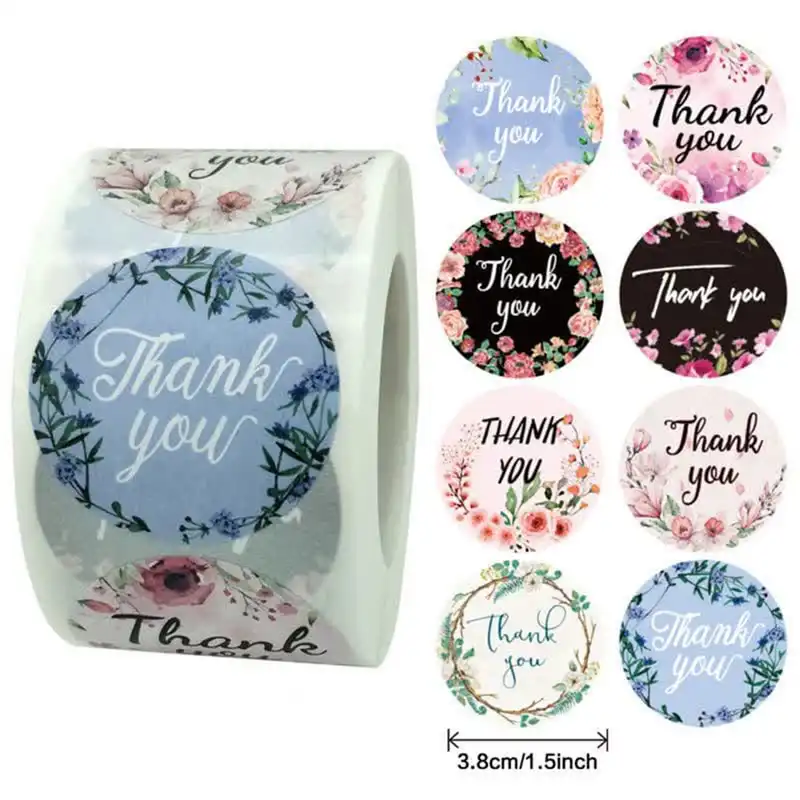 برچسب طرح تشکر از مشتری مدل A1