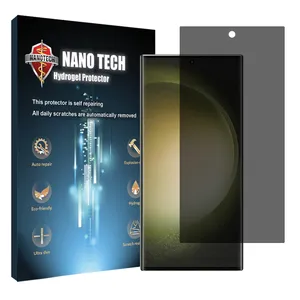 Nano tech Privacy screen protector suitable for Samsung Galaxy S23 Ultra mobile phone