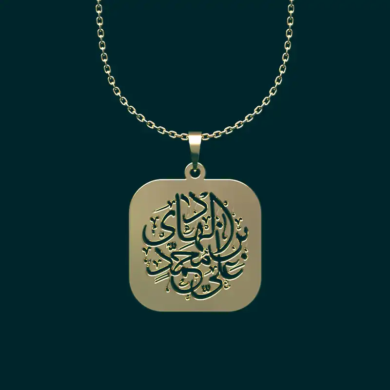 گردنبند طلا 18 عیار زنانه مدوپد مدل اشک کد CA11020