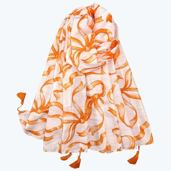 شال زنانه مدل نخی طرح پاپیون کد r4780