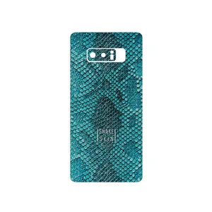 MAHOOT Blue Snake Skin Cover Sticker for Samsung Galaxy Note 8