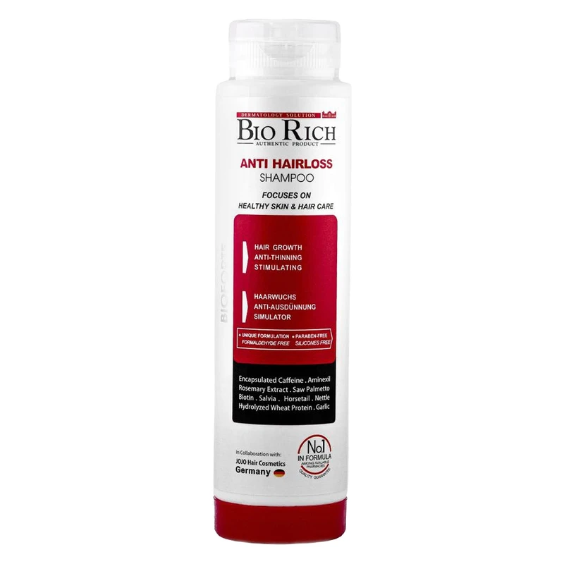 شامپو ضد ریزش و تقویت کننده مو بایوریچ مدل BIOFORTE  حجم 250 میلی لیتر
