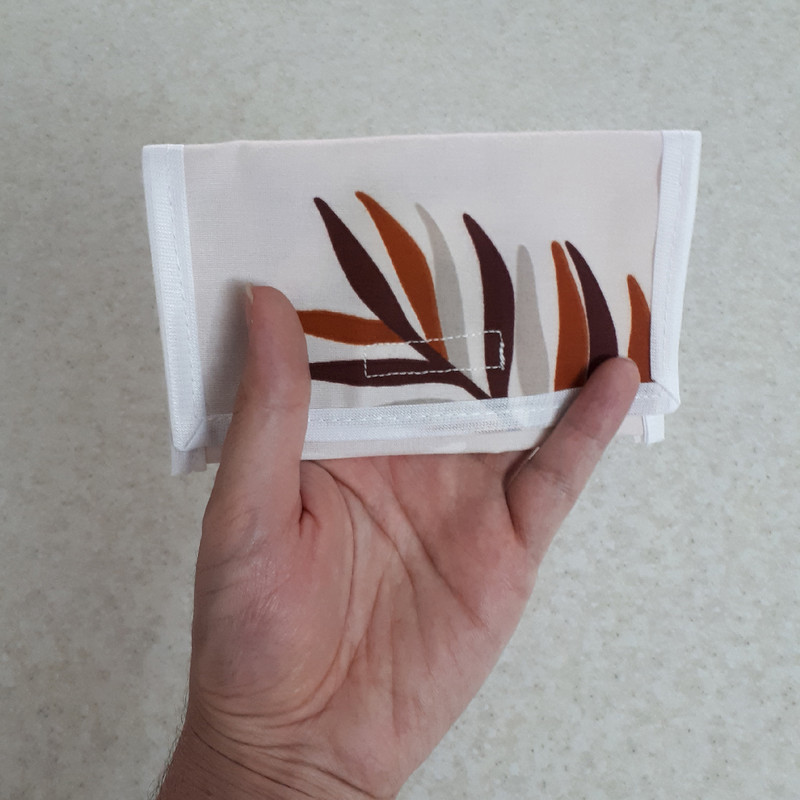 جای دستمال کاغذی جیبی  مدل برگ سوزنی کد 321