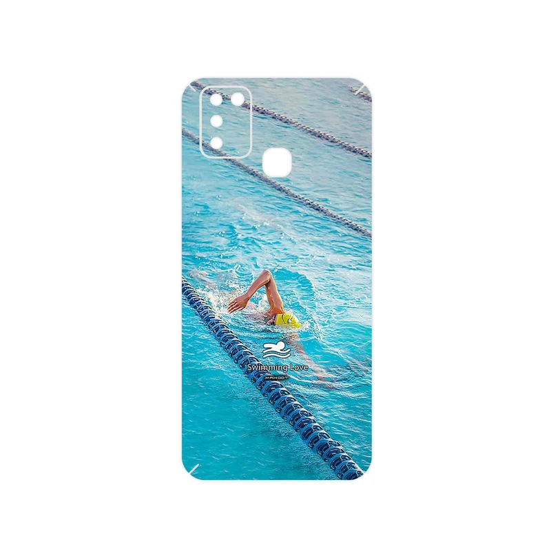 برچسب پوششی ماهوت مدل Swimming مناسب برای گوشی موبایل اینفینیکس Smart 6 X657B