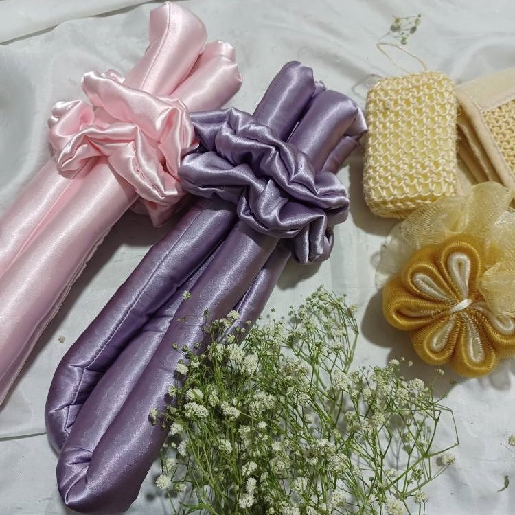 بیگودی مدل ربان کرلی به همراه کش مو بسته 2 عددی