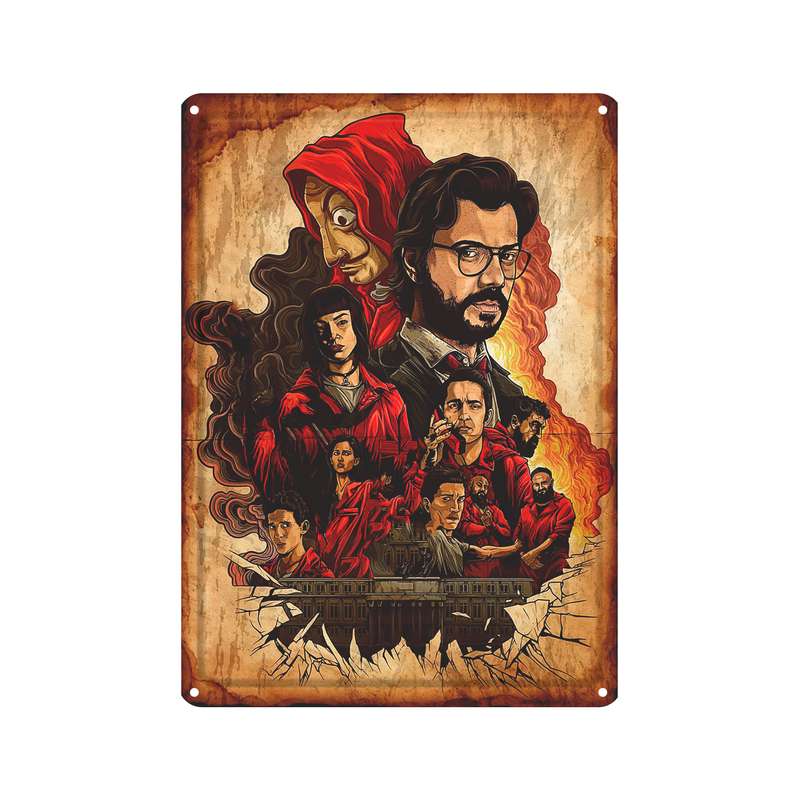 دیوارکوب مدل سرقت از بانک کد  s 759