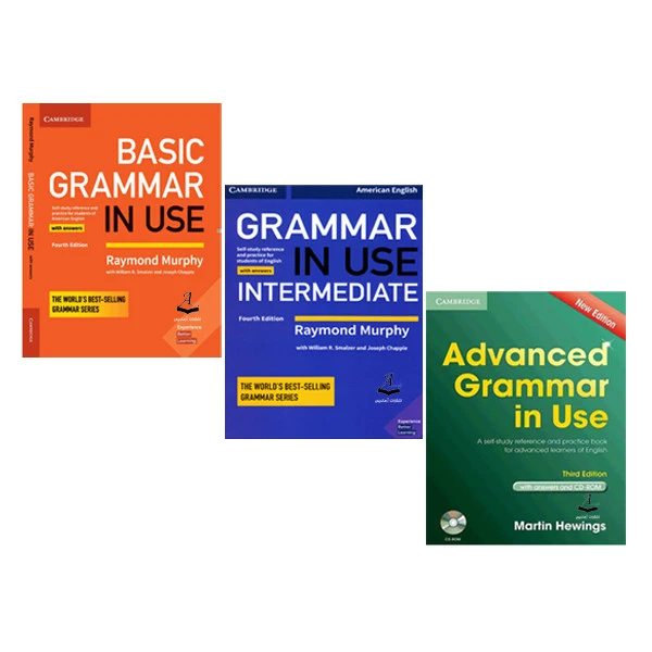 کتاب Grammar in use اثر جمعی از نویسندگان نشر ابداع 3 جلدی