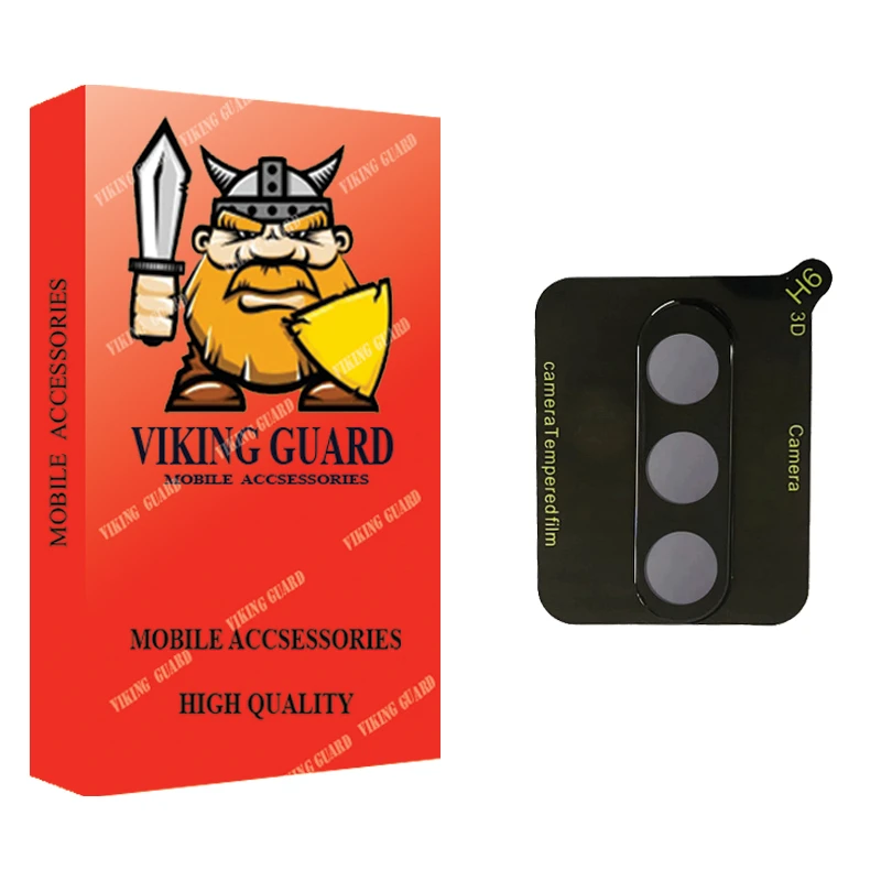 محافظ لنز دوربین وایکینگ گارد مدل 3D مناسب برای گوشی موبایل سامسونگ Galaxy A14