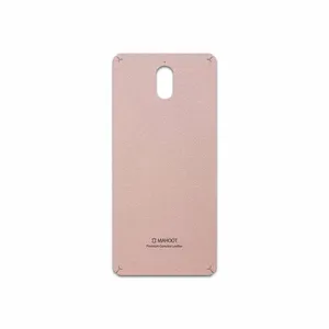 MAHOOT Rose Gold Leather Cover Sticker for Nokia 3.1