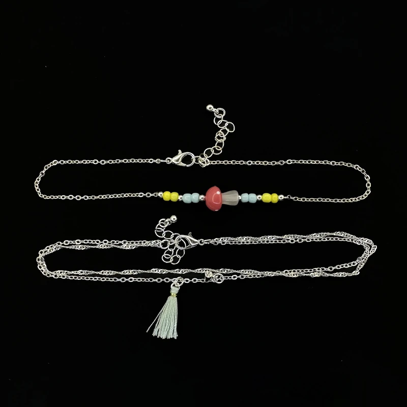 پابند زنانه سیکس مدل فانتزی قارچ مجموعه 2 عددی