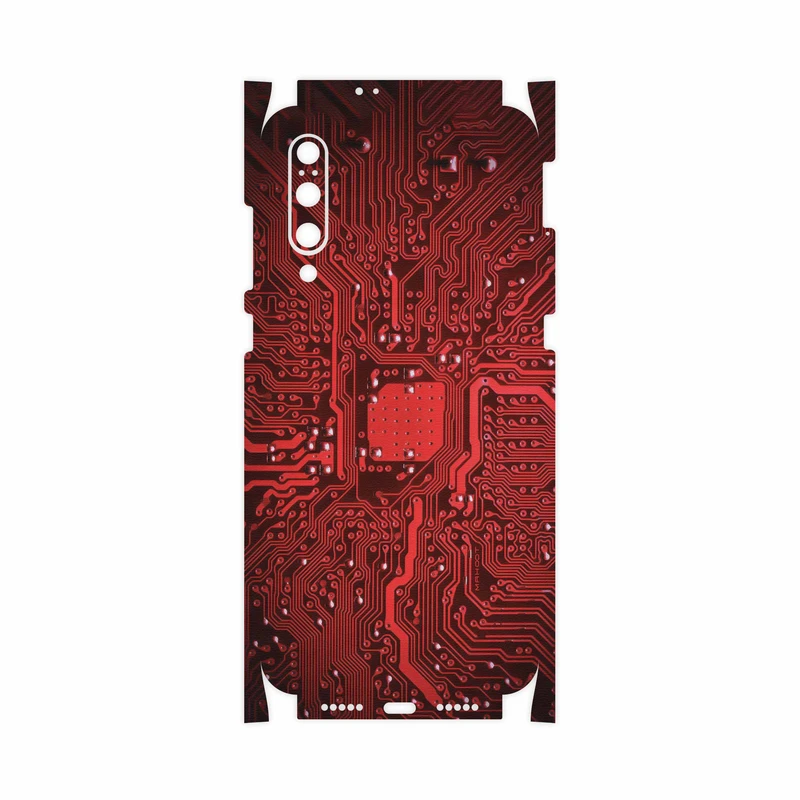 برچسب پوششی ماهوت مدل Red Printed Circuit Board-FullSkin مناسب برای گوشی موبایل شیائومی Mi 9