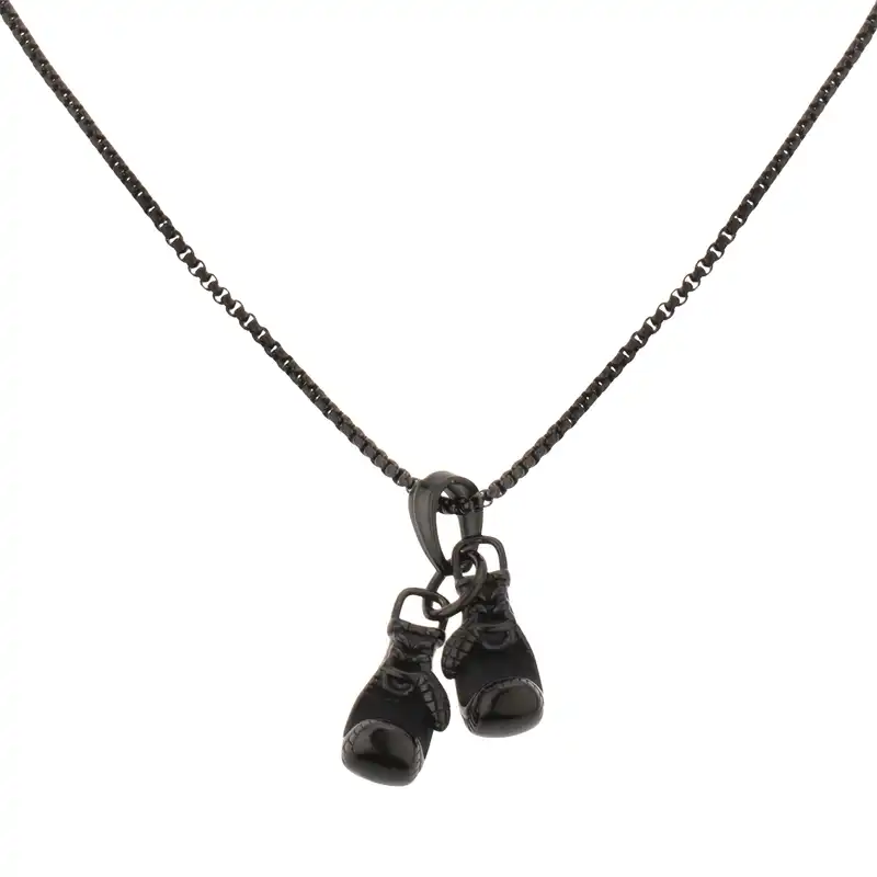 گردنبند مردانه گالری شمرون مدل بوکس کد NEC623B0