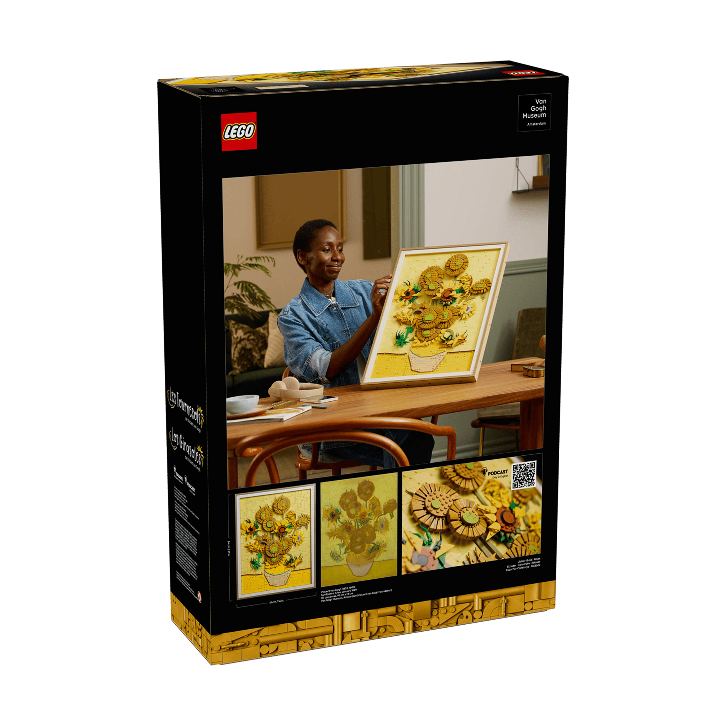 لگو 2615 تکه سری Art مدل Vincent van Gogh Sunflowers کد 31215 لگو 2615 تکه سری Art مدل Vincent van Gogh Sunflowers کد 31215