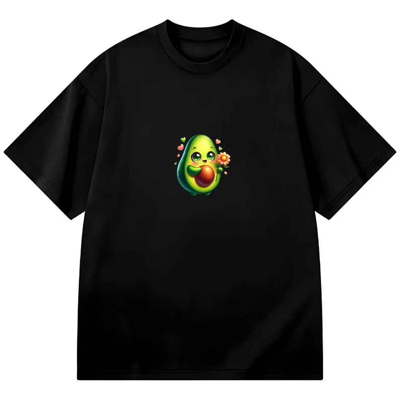 تی شرت آستین کوتاه زنانه مدل آووکادو