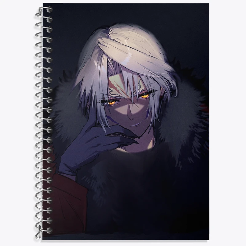 دفتر زبان 50 برگ خندالو مدل سه خط طرح بازی فاینال فانتزی (Final Fantasy) کد 31308