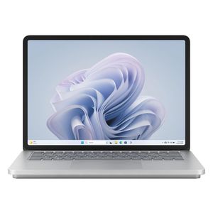 لپ‌تاپ مایکروسافت مدل Surface Laptop Studio 2 با پردازنده Core i7-13700H و گرافیک RTX4050 6GB، رم LPDDR5x 32GB ، حافظه SSD با ظرفیت 1TB، نمایشگر لمسی 14.4 اینچ PixelSense Flow با نرخ به‌روزرسانی 120Hz، دارای نور پس‌زمینه کیبورد، سیستم‌عامل Windows 11