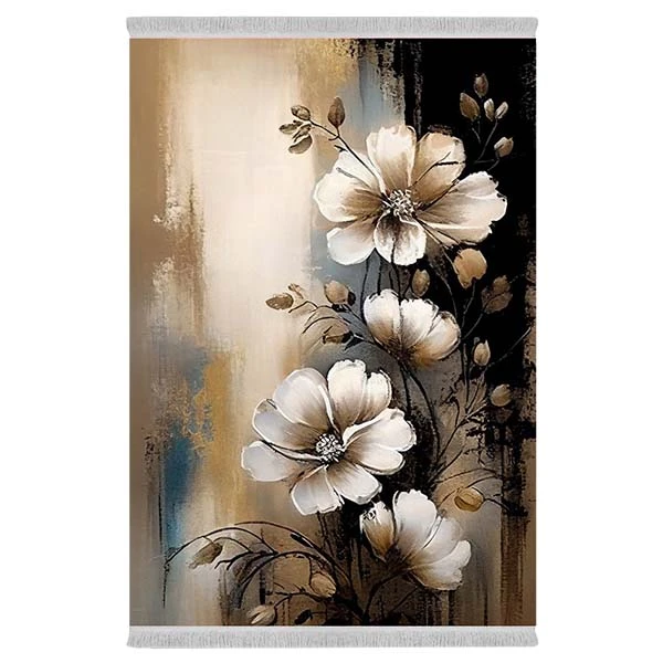 فرش پارچه‌ای دفه مدل  فرشینه طرح مدرن کد  286