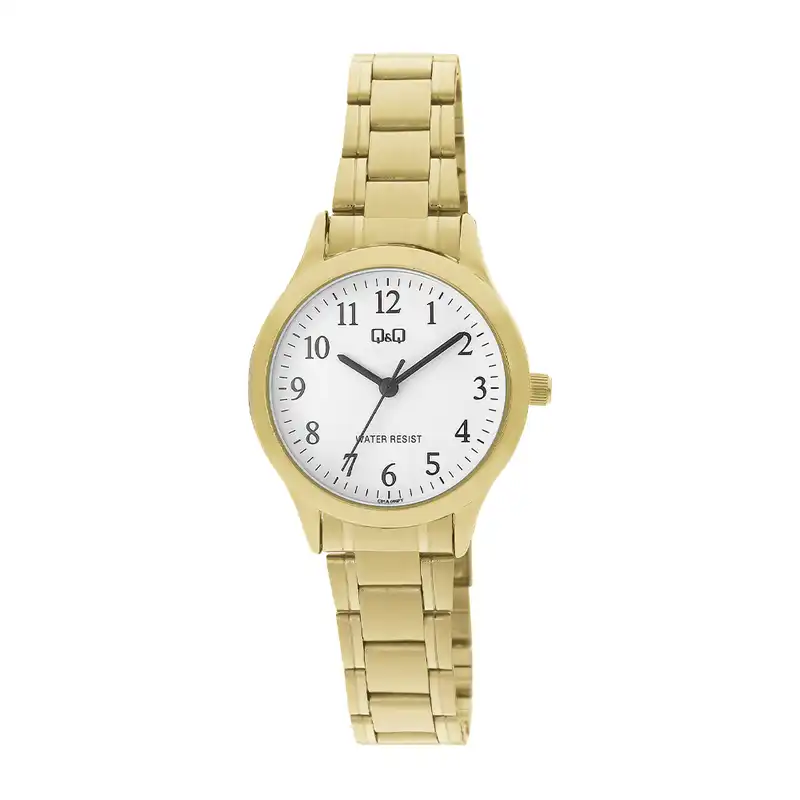 ست ساعت مچی عقربه ای  زنانه و مردانه کیو اند کیو مدل C03A-006PY-C02A-006PY