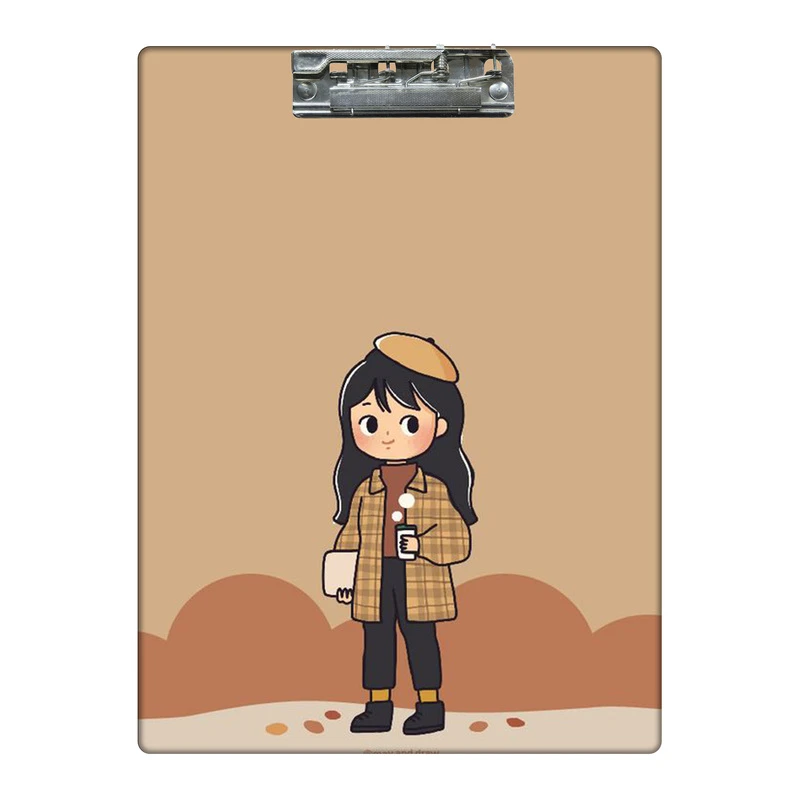 تخته شاسی طرح دختر با تم کد 5562009 سایز A4