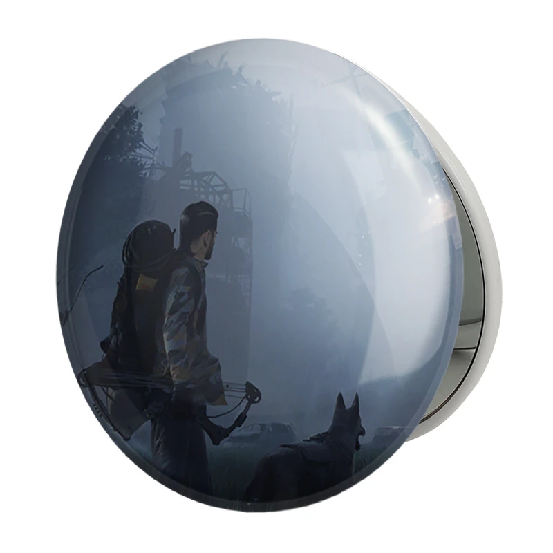 آینه جیبی خندالو طرح بازی آخرین بازمانده از ما (The Last Of Us) مدل تاشو کد 31718