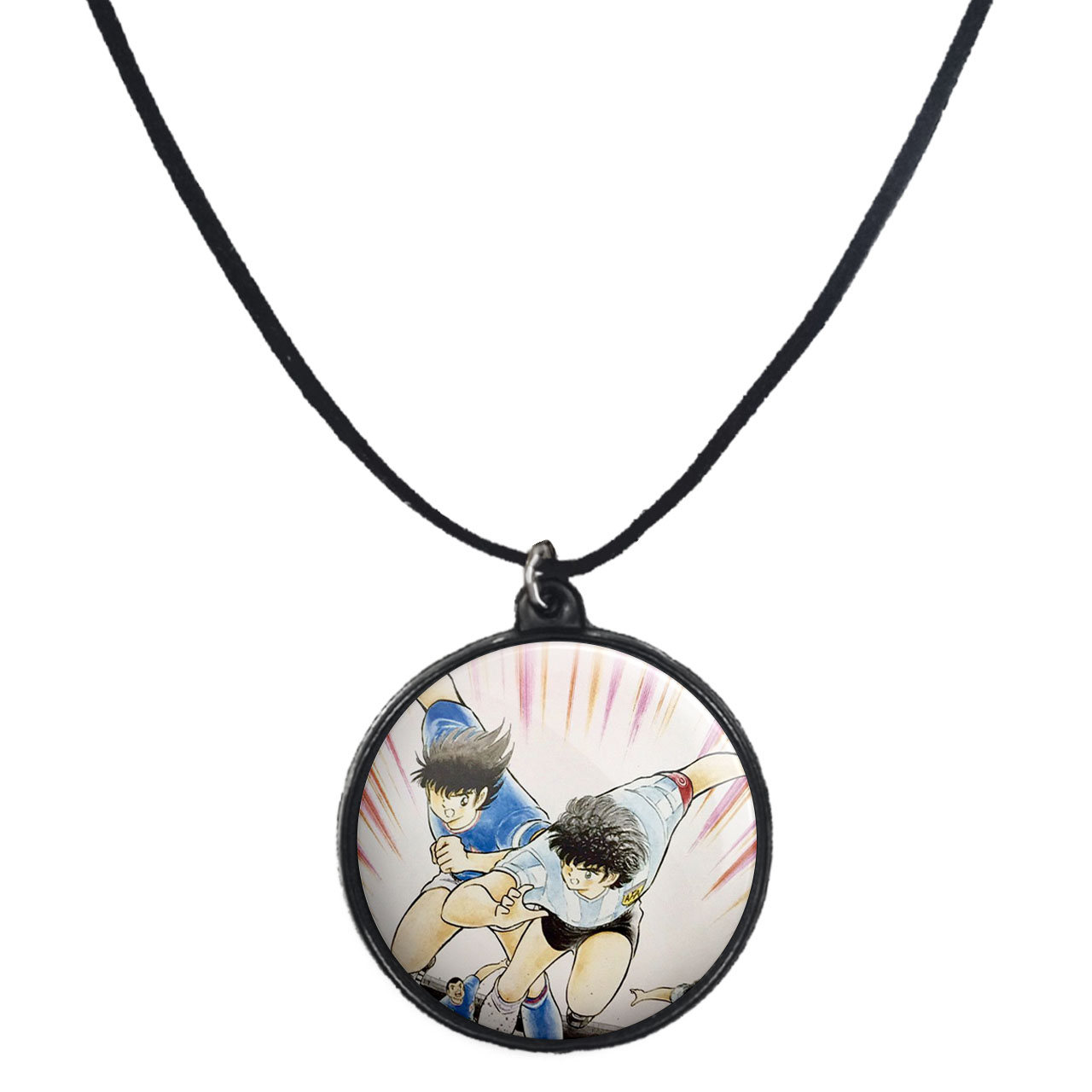 گردنبند پرمانه طرح فوتبالیست ها کد pmb.22310 مدل دو طرفه