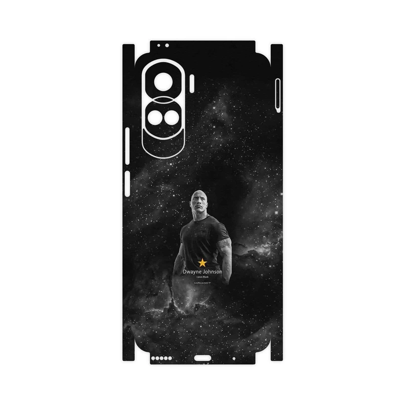 برچسب پوششی ماهوت مدل Dwayne Johnson-FullSkin مناسب برای گوشی موبایل آنر 90 Lite
