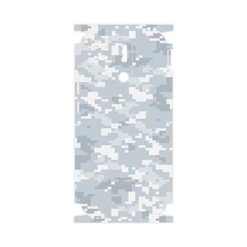 برچسب پوششی ماهوت مدل Army-Winter-Pixel-FullSkin مناسب برای گوشی موبایل شیائومی Redmi 10A