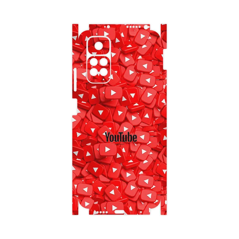 برچسب پوششی ماهوت مدل Youtube-FullSkin مناسب برای گوشی موبایل شیائومی Redmi Note 11S