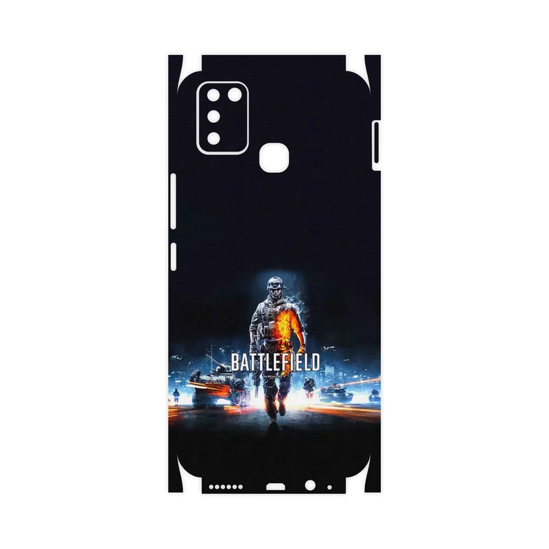 برچسب پوششی ماهوت مدل Battlefield Game Series-FullSkin مناسب برای گوشی موبایل اینفینیکس Smart 6 X657B