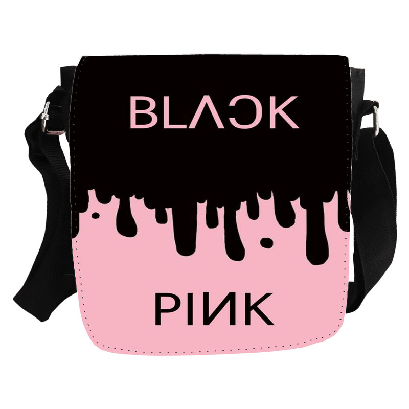 کیف رودوشی دخترانه مدل گروه Black Pink کد KD-0060