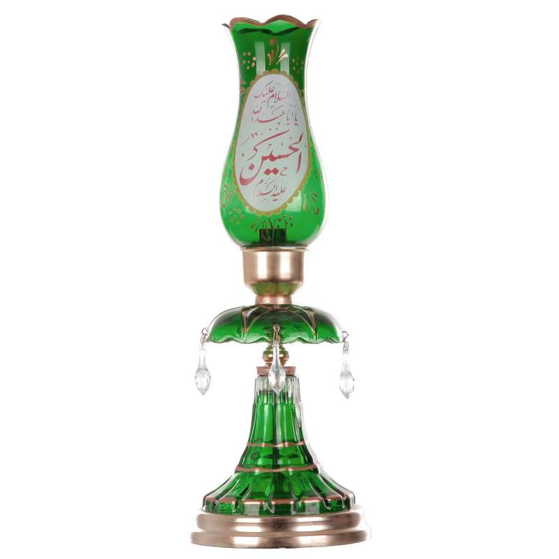 شمعدان مدل گلدسته طرح السلام علیک یا اباعبدالله الحسین علیه السلام