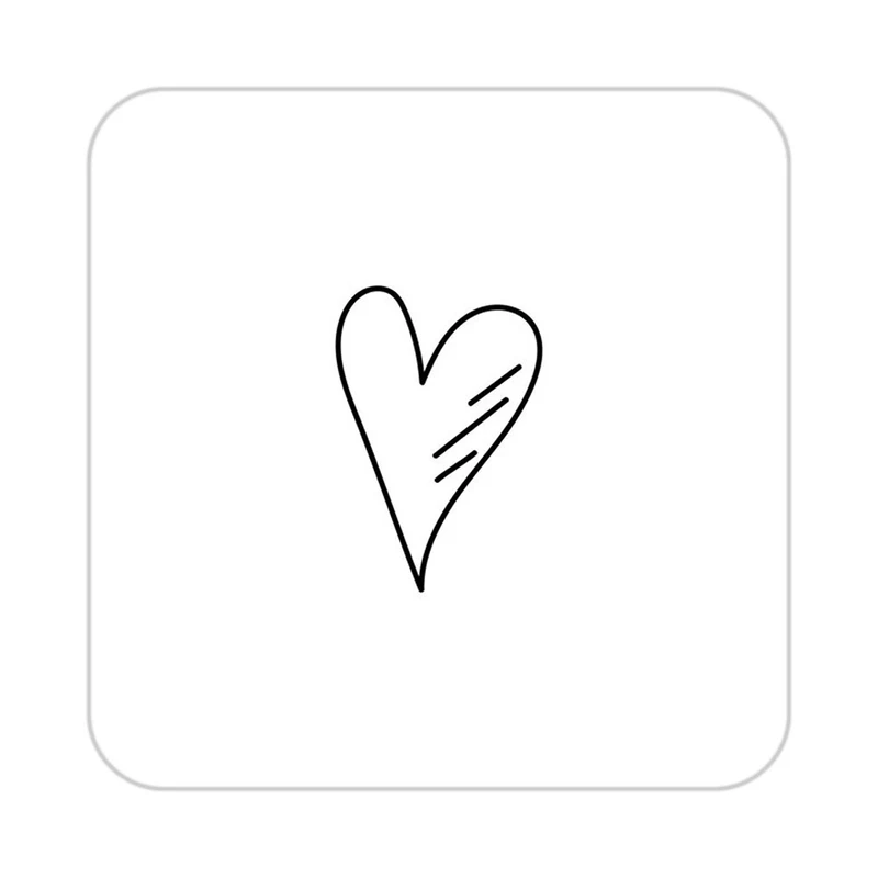 زیر لیوانی کاکتی طرح عاشقانه مدل mp38471