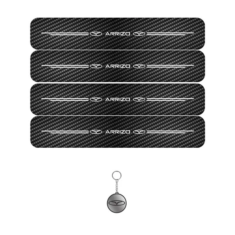 برچسب پارکابی مهدیار طرح کربن کد LCE0019 مناسب برای آریزو مجموعه4عددی به همراه جاکلیدی